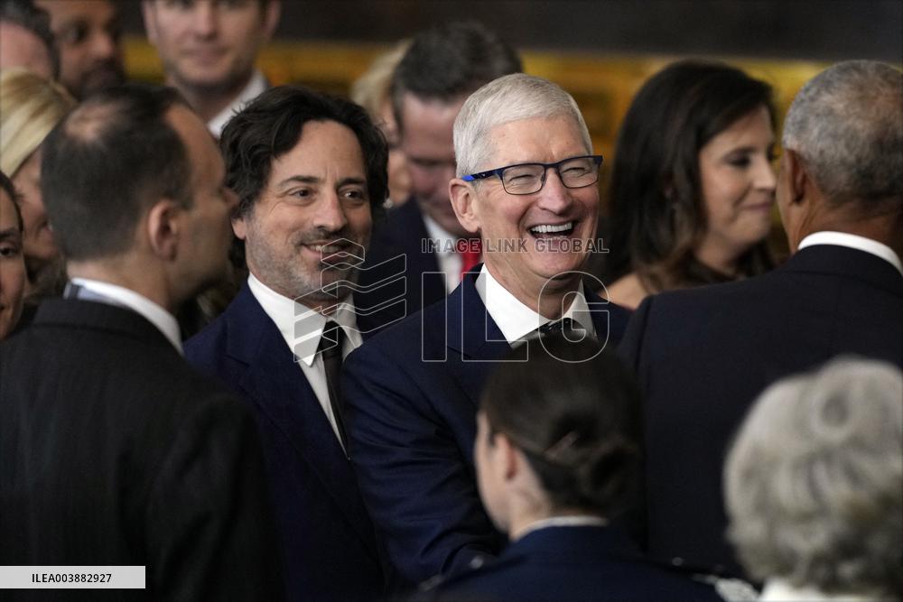 BigTech At The Donald Trump Inauguration - DC