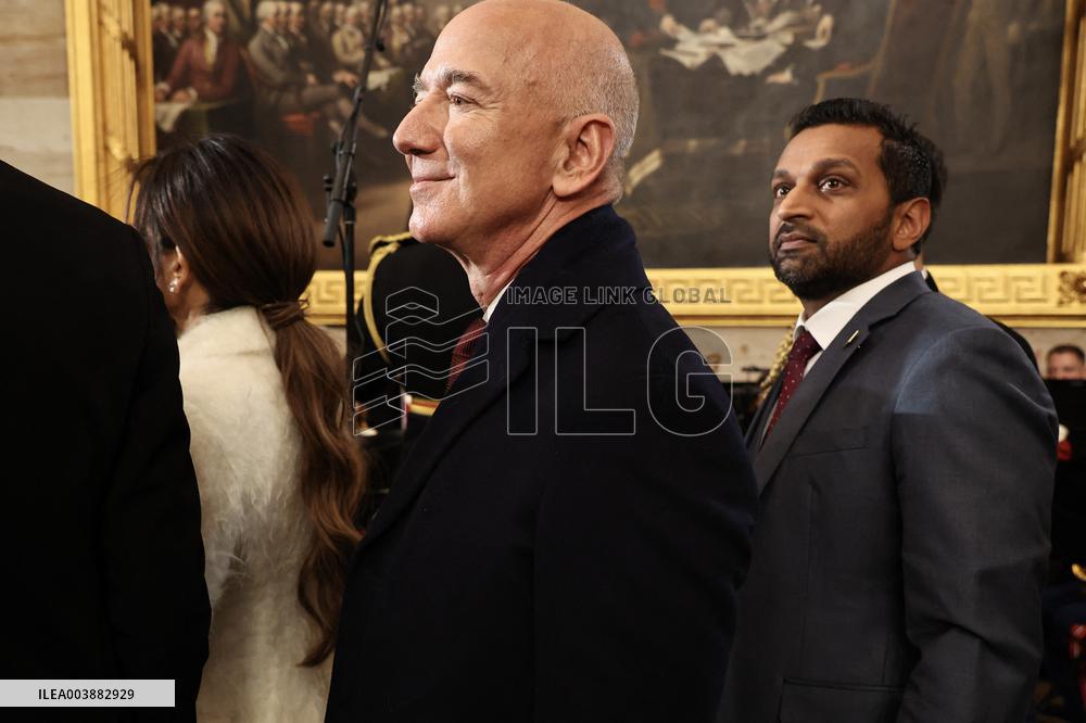 BigTech At The Donald Trump Inauguration - DC