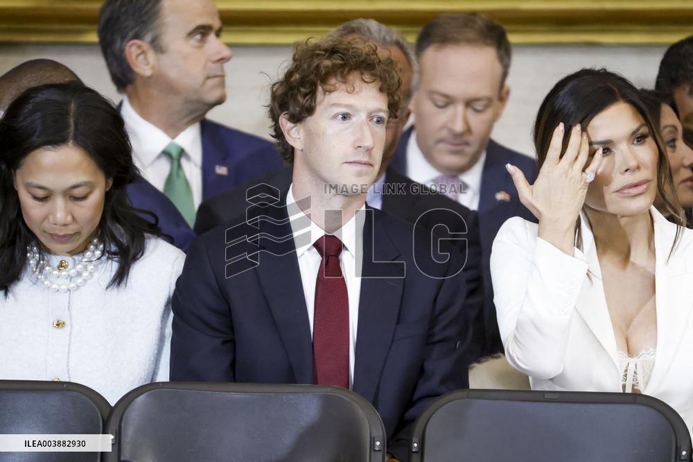 BigTech At The Donald Trump Inauguration - DC