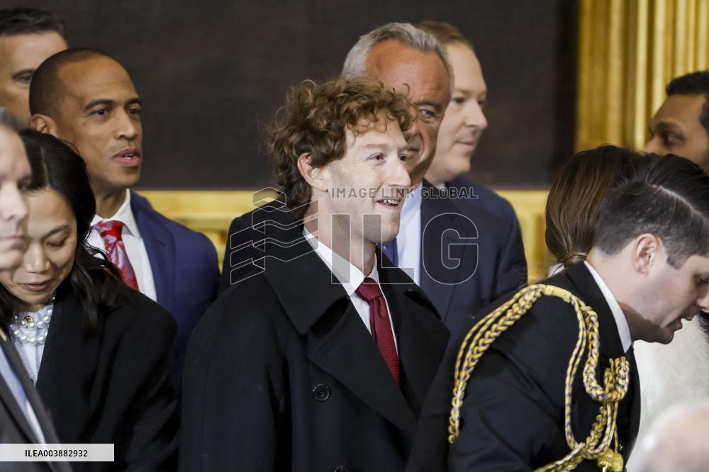 BigTech At The Donald Trump Inauguration - DC