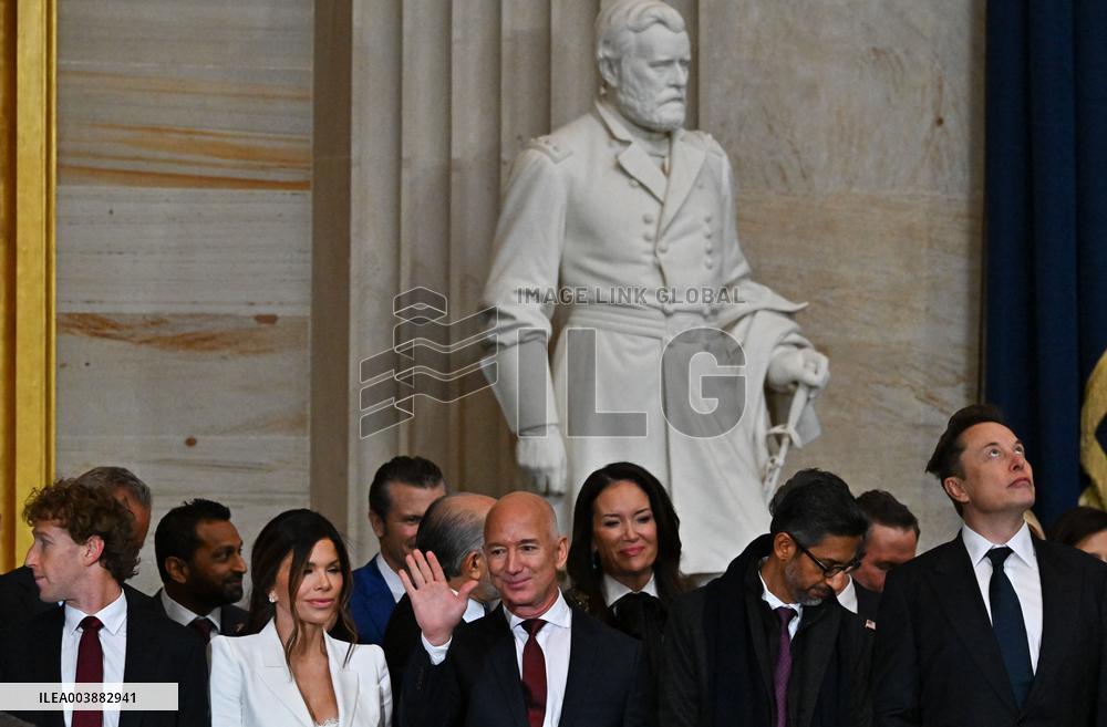 BigTech At The Donald Trump Inauguration - DC