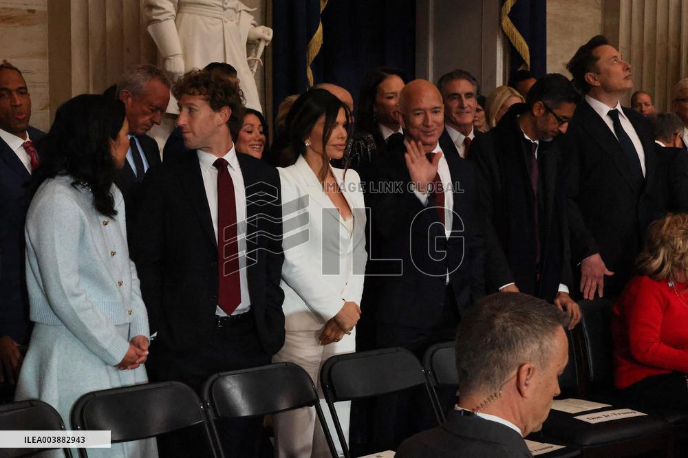 BigTech At The Donald Trump Inauguration - DC