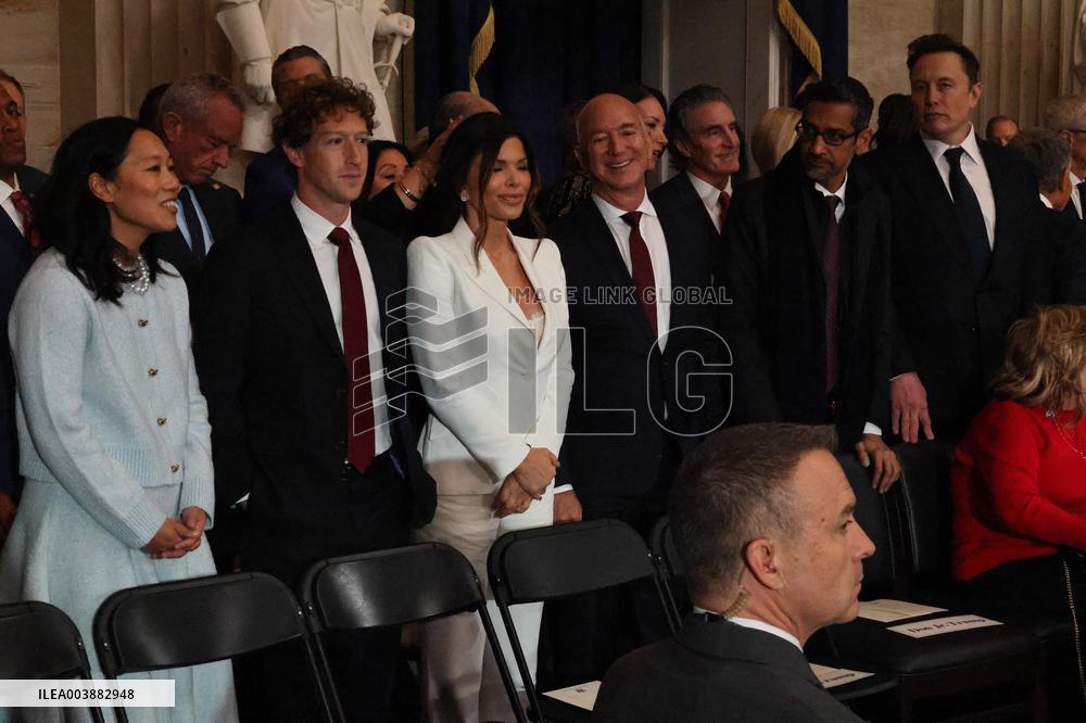 BigTech At The Donald Trump Inauguration - DC