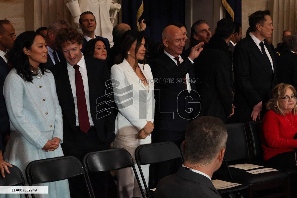 BigTech At The Donald Trump Inauguration - DC