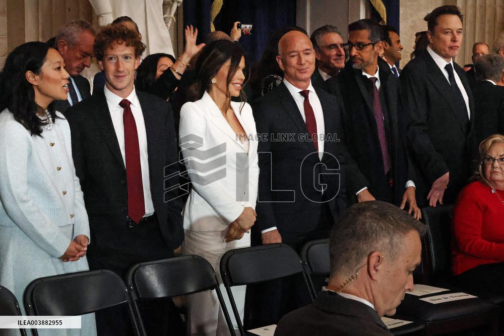 BigTech At The Donald Trump Inauguration - DC