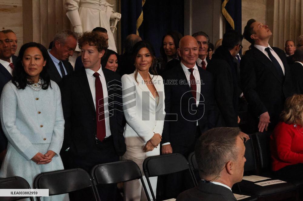 BigTech At The Donald Trump Inauguration - DC