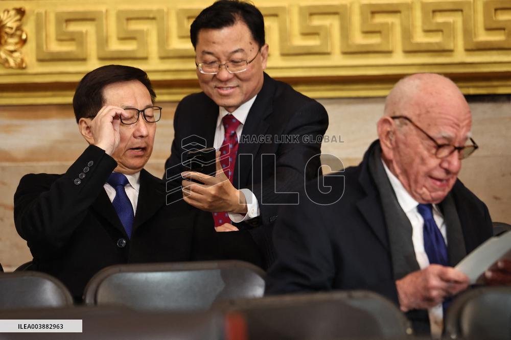 Vice President of China At The Donald Trump Inauguration - DC