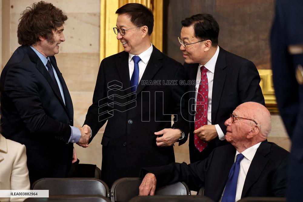 Vice President of China At The Donald Trump Inauguration - DC