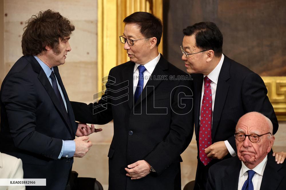 Vice President of China At The Donald Trump Inauguration - DC