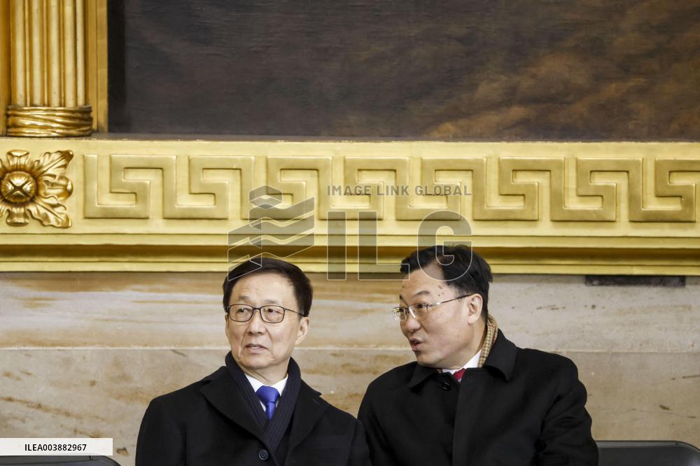Vice President of China At The Donald Trump Inauguration - DC