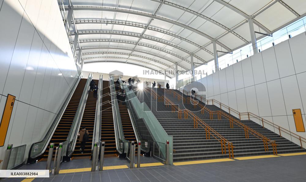 Osaka Metro station connected to World Expo venue