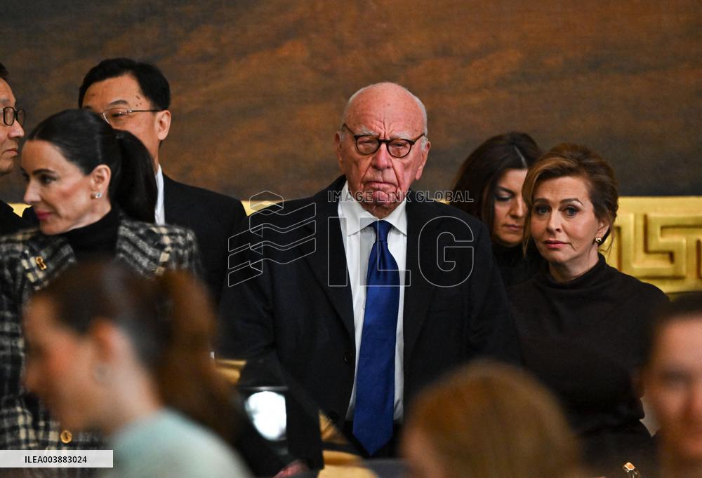 Rupert Murdoch At The Trump Inauguration - DC