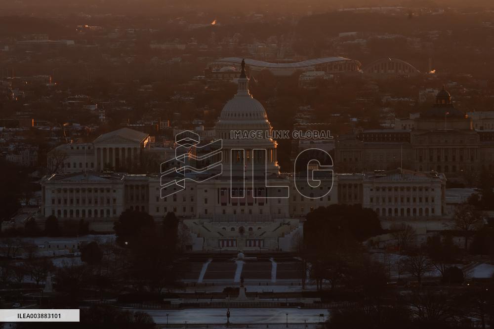 Atmosphere At Trump Presidential Inauguration - USA