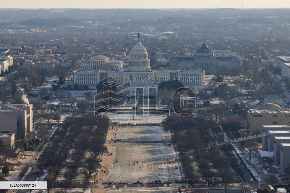 Atmosphere At Trump Presidential Inauguration - USA