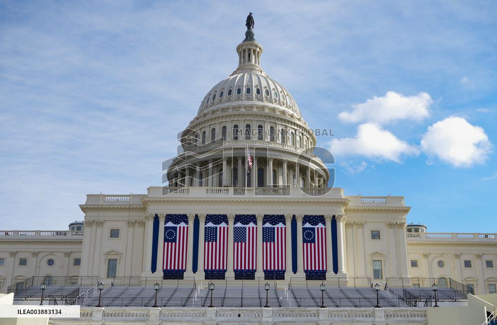 Atmosphere At Trump Presidential Inauguration - USA