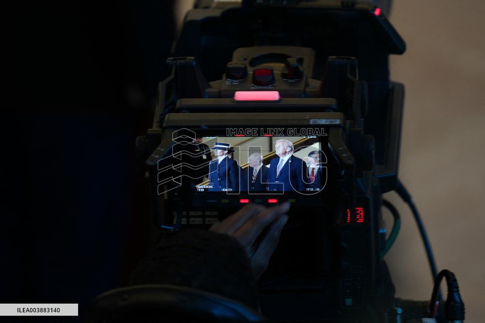 Atmosphere At Trump Presidential Inauguration - USA