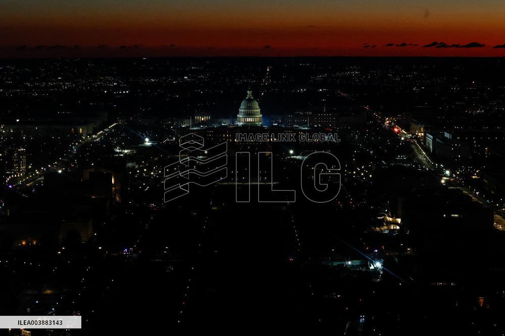 Atmosphere At Trump Presidential Inauguration - USA