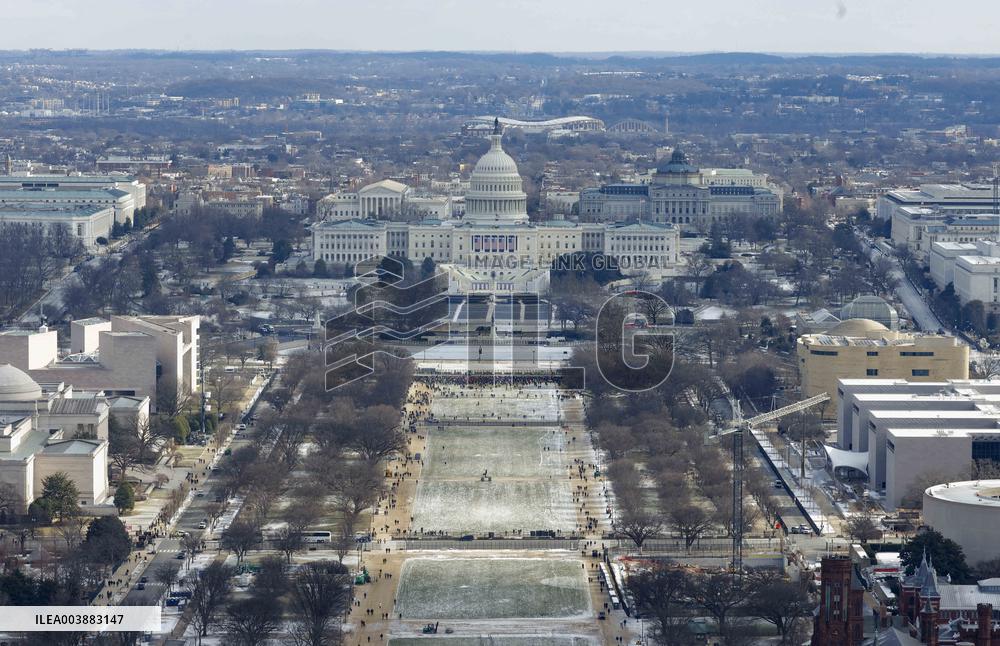 Atmosphere At Trump Presidential Inauguration - USA