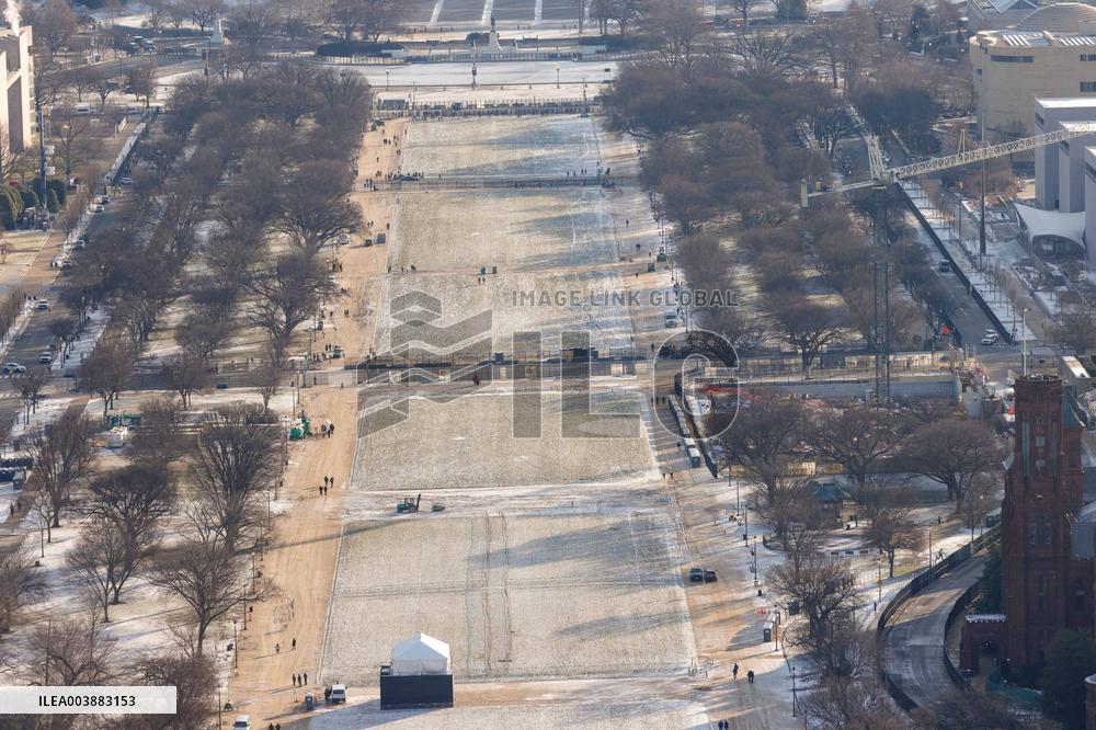 Atmosphere At Trump Presidential Inauguration - USA