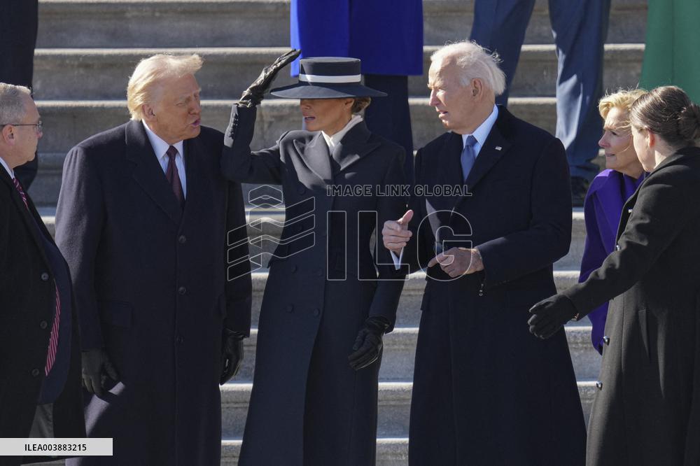 Joe Biden At Donald Trump Inauguration - USA