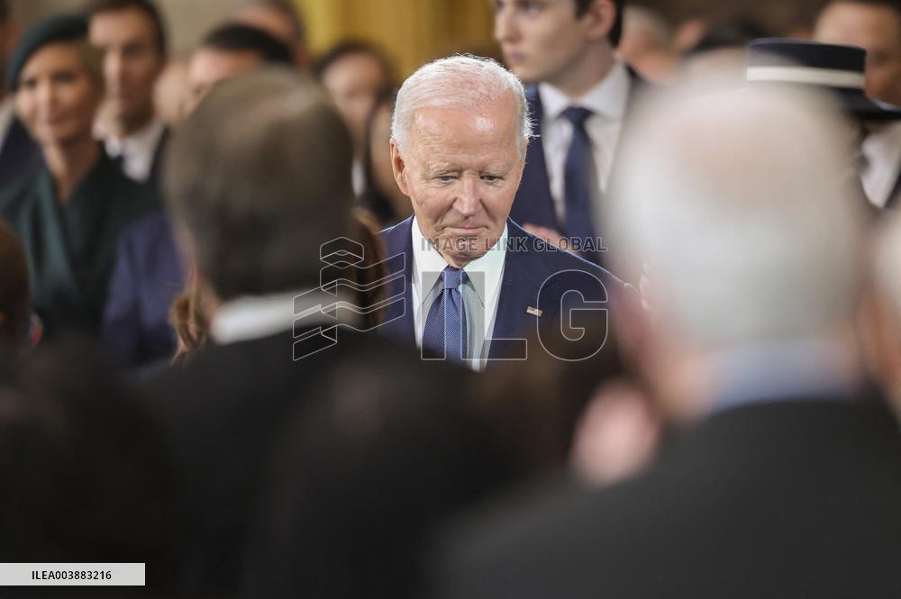 Joe Biden At Donald Trump Inauguration - USA