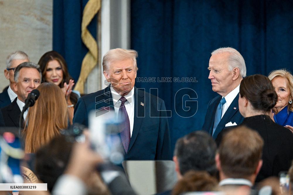 Joe Biden At Donald Trump Inauguration - USA