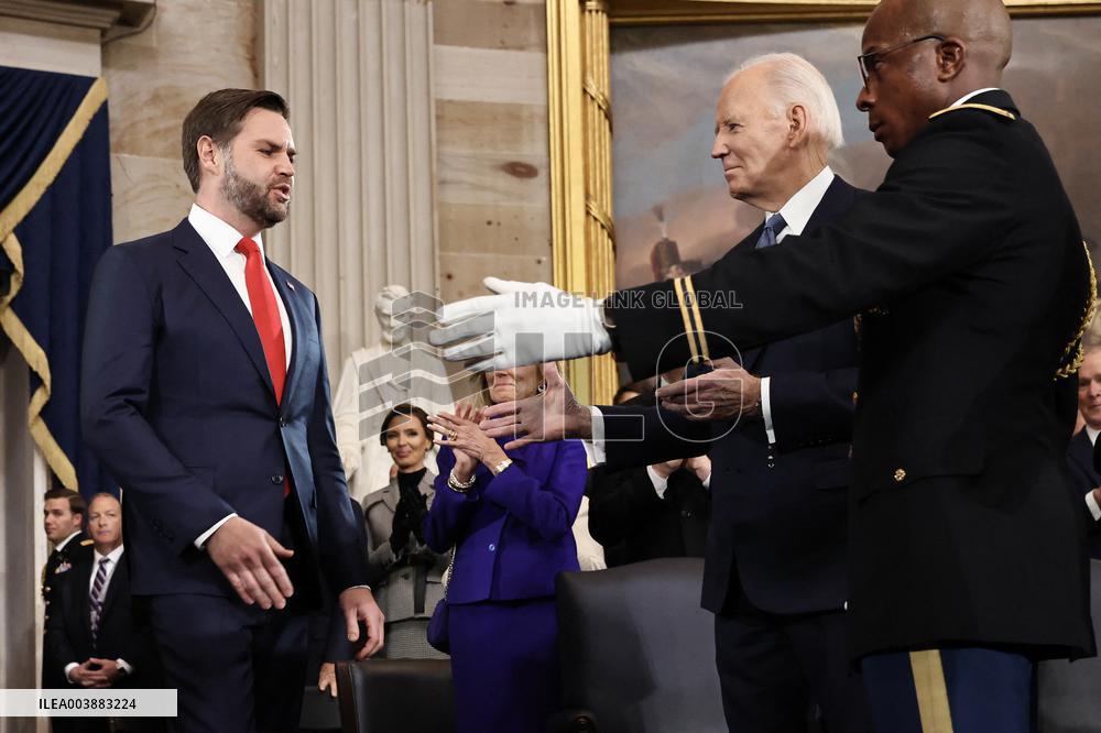 Joe Biden At Donald Trump Inauguration - USA