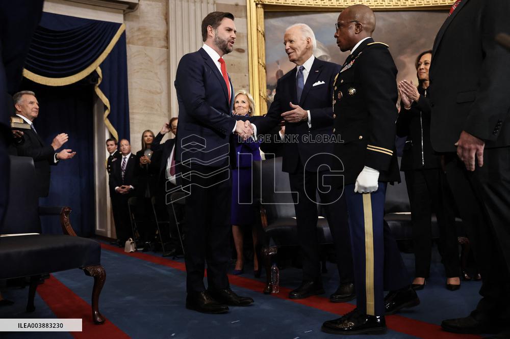 Joe Biden At Donald Trump Inauguration - USA