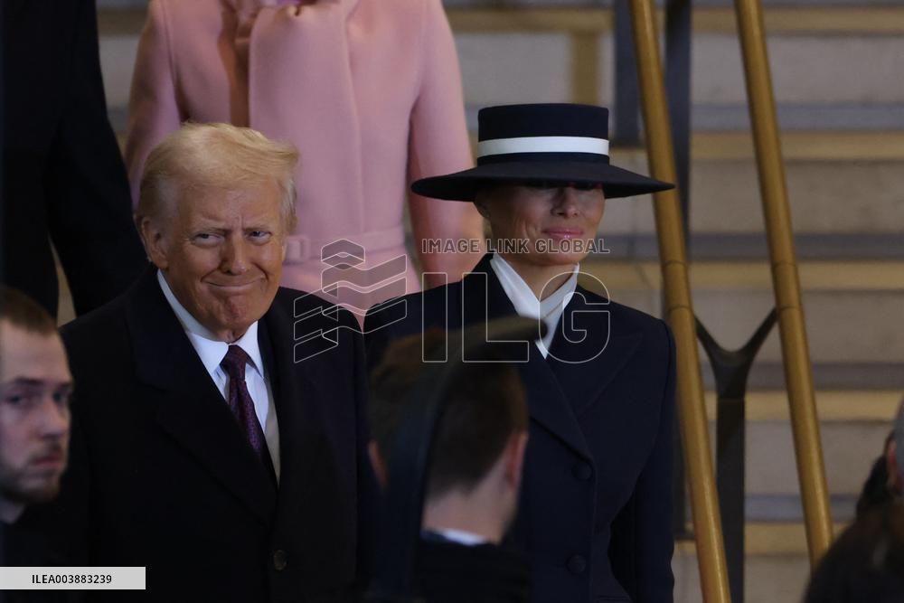 First Lady Melania Trump At Presidential Inauguration - USA