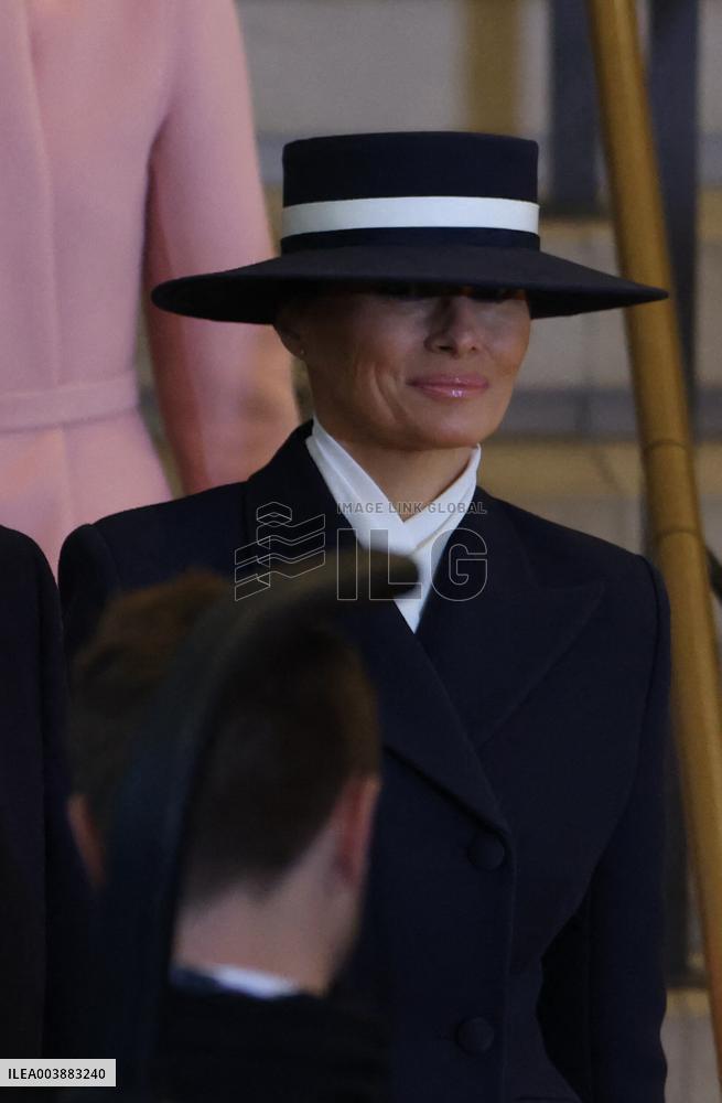 First Lady Melania Trump At Presidential Inauguration - USA