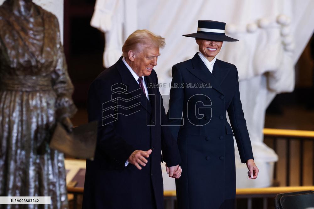First Lady Melania Trump At Presidential Inauguration - USA