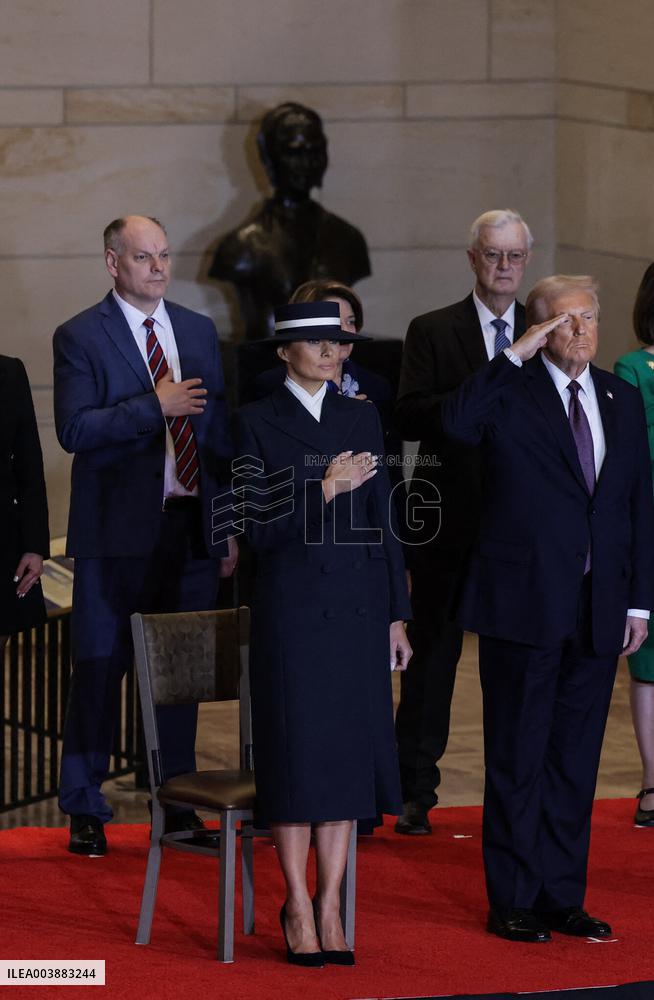 First Lady Melania Trump At Presidential Inauguration - USA