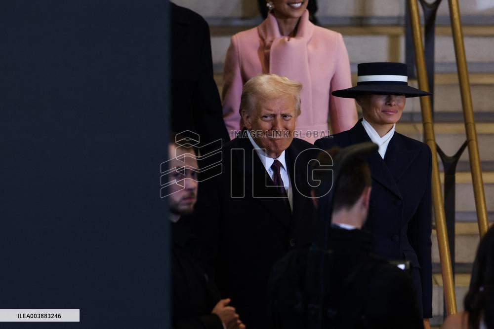 First Lady Melania Trump At Presidential Inauguration - USA