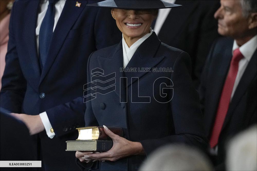 First Lady Melania Trump At Presidential Inauguration - USA