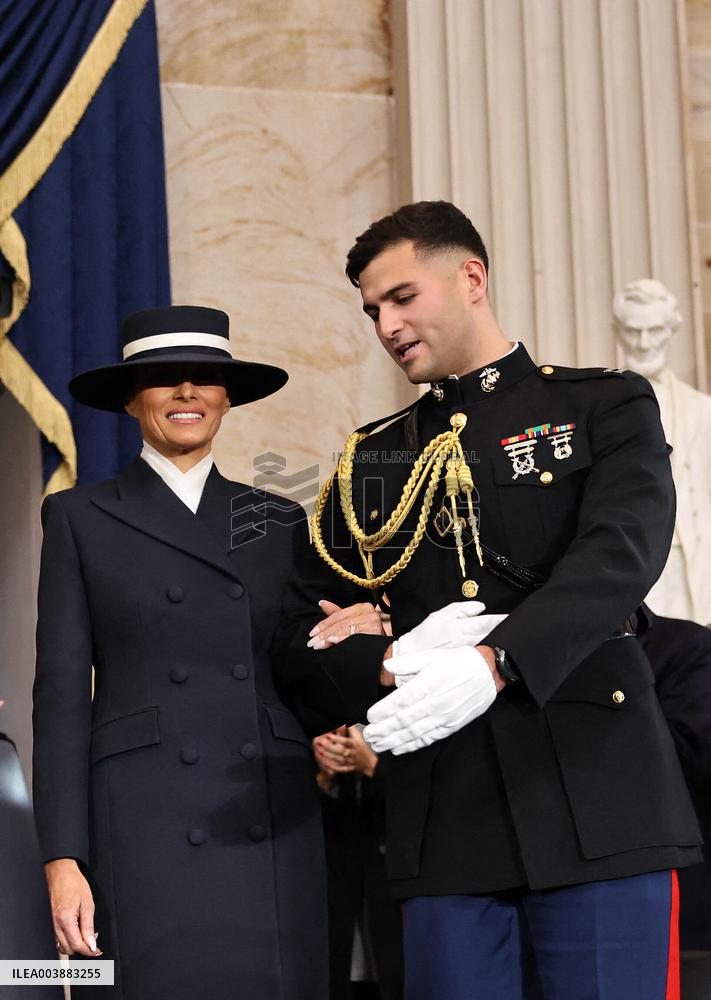 First Lady Melania Trump At Presidential Inauguration - USA