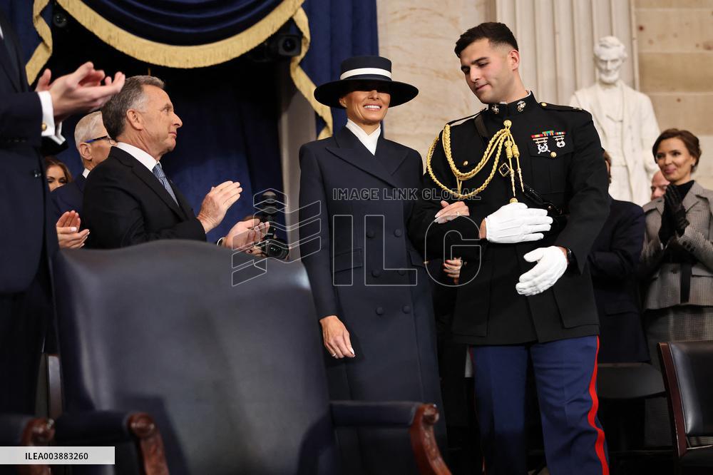 First Lady Melania Trump At Presidential Inauguration - USA