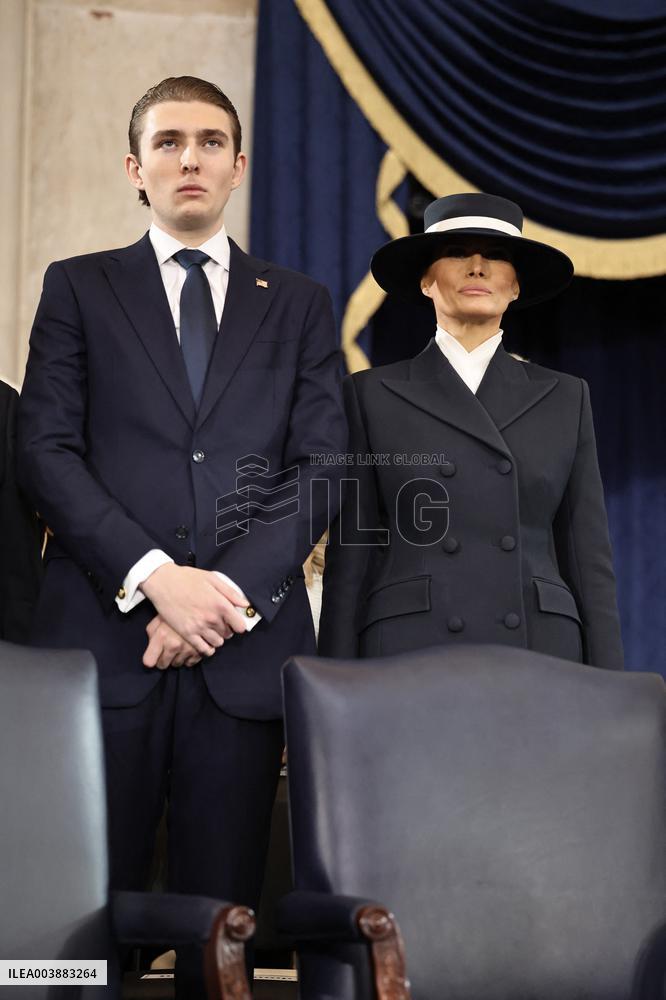 First Lady Melania Trump At Presidential Inauguration - USA