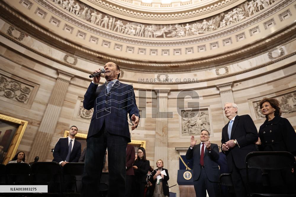 Lee Greenwood Performs At Presidential Inauguration - USA