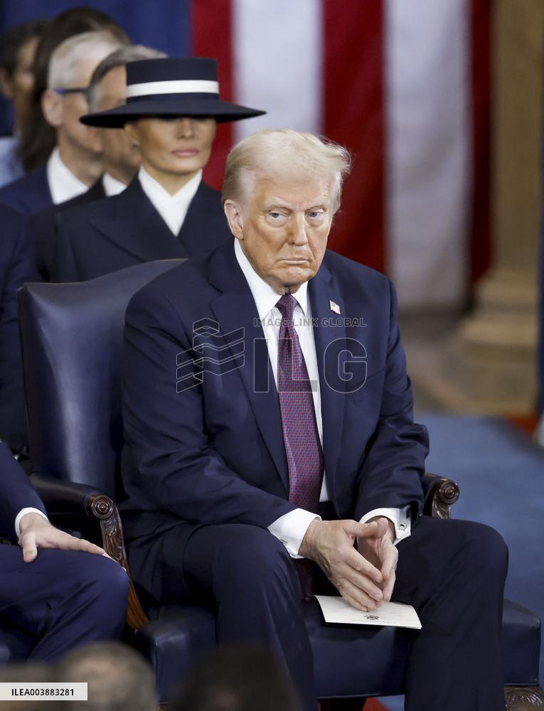 President Trump And VP JD Vance At Presidential Inauguration - USA