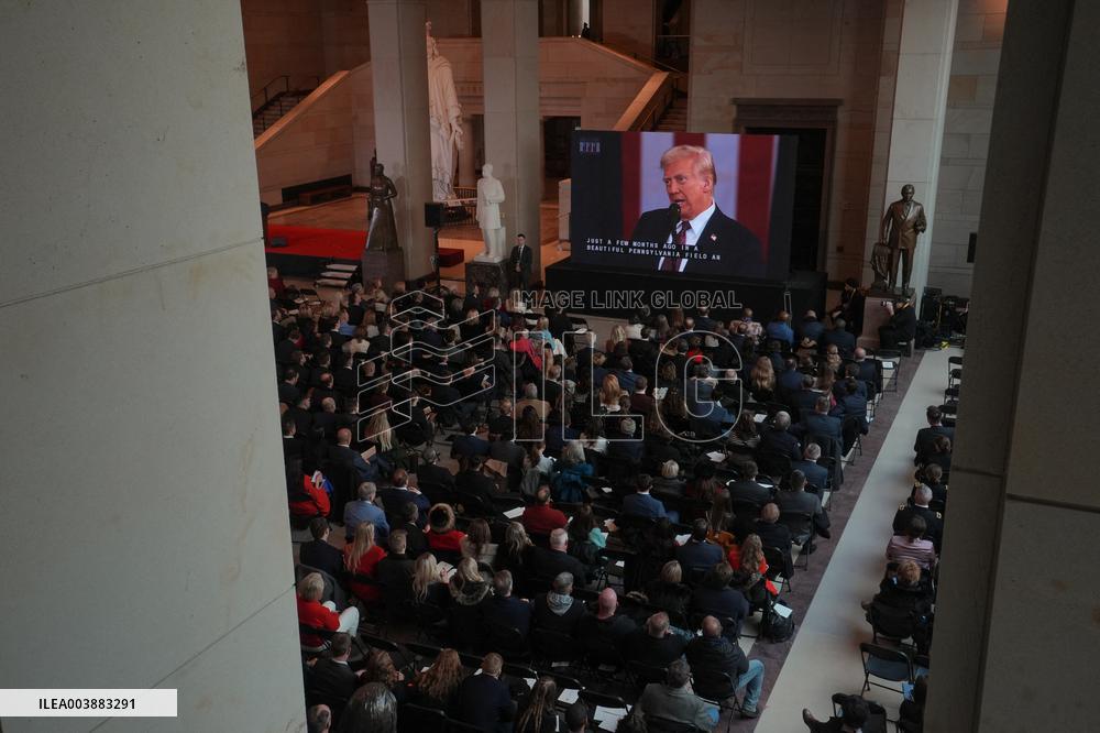 President Trump And VP JD Vance At Presidential Inauguration - USA
