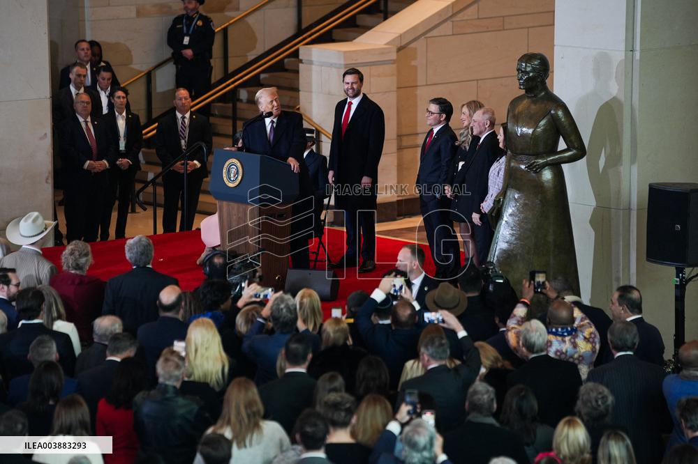 President Trump And VP JD Vance At Presidential Inauguration - USA