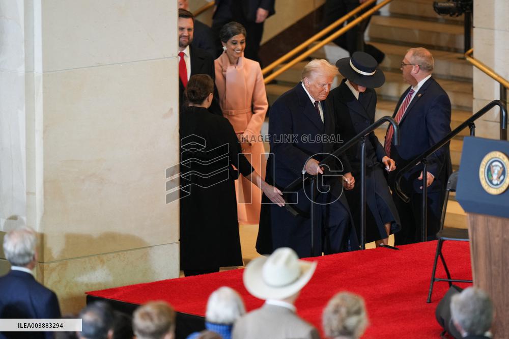 President Trump And VP JD Vance At Presidential Inauguration - USA