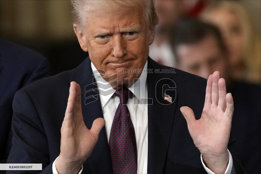 President Trump And VP JD Vance At Presidential Inauguration - USA