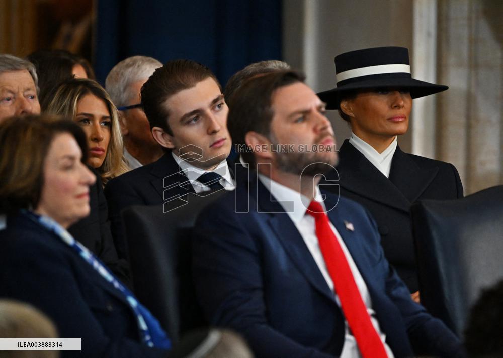 Trump Family Members At Presidential Inauguration - USA
