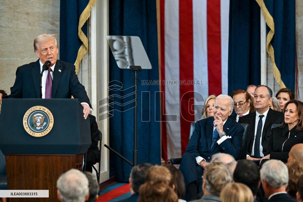 President Trump And VP JD Vance At Presidential Inauguration - USA