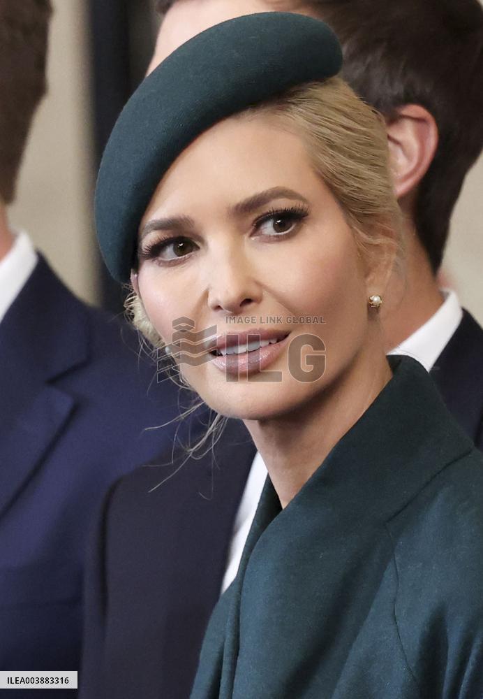 Trump Family Members At Presidential Inauguration - USA