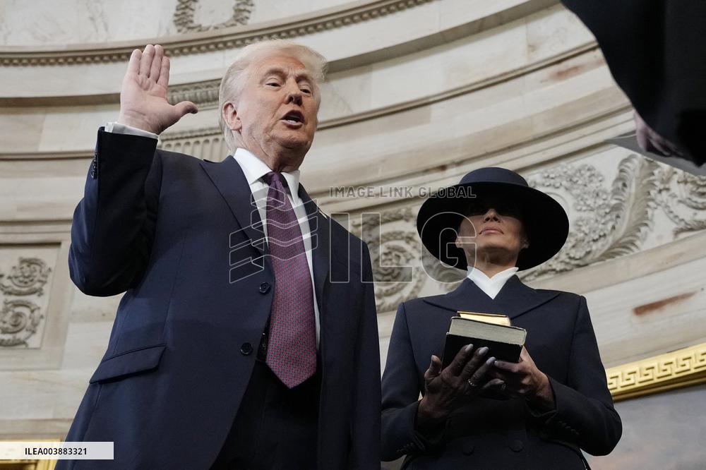 President Trump And VP JD Vance At Presidential Inauguration - USA