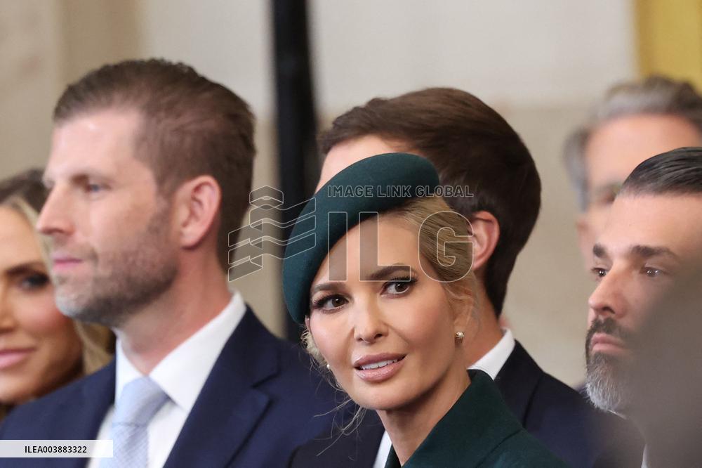 Trump Family Members At Presidential Inauguration - USA