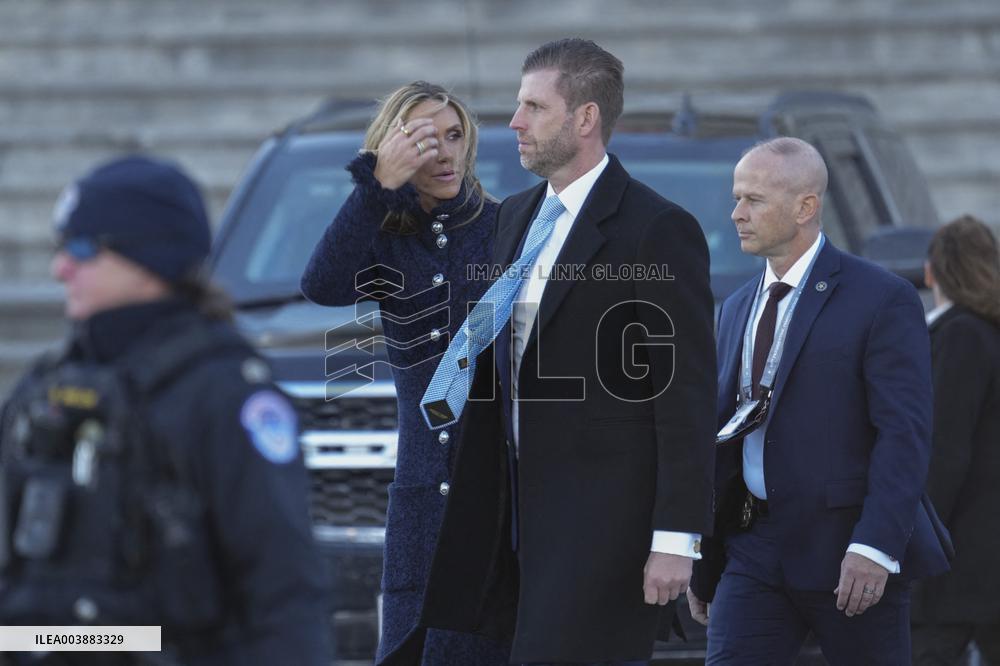 Trump Family Members At Presidential Inauguration - USA