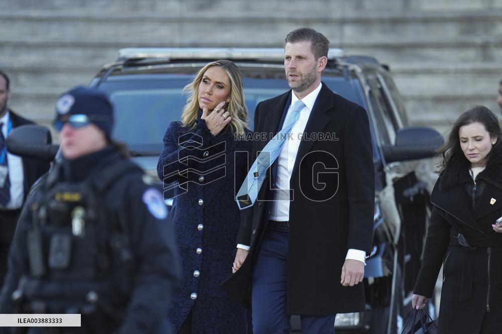 Trump Family Members At Presidential Inauguration - USA